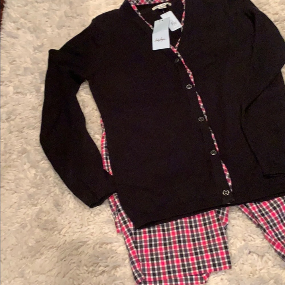 NWT Lady Hagen Cardigan & matching EUC shorts